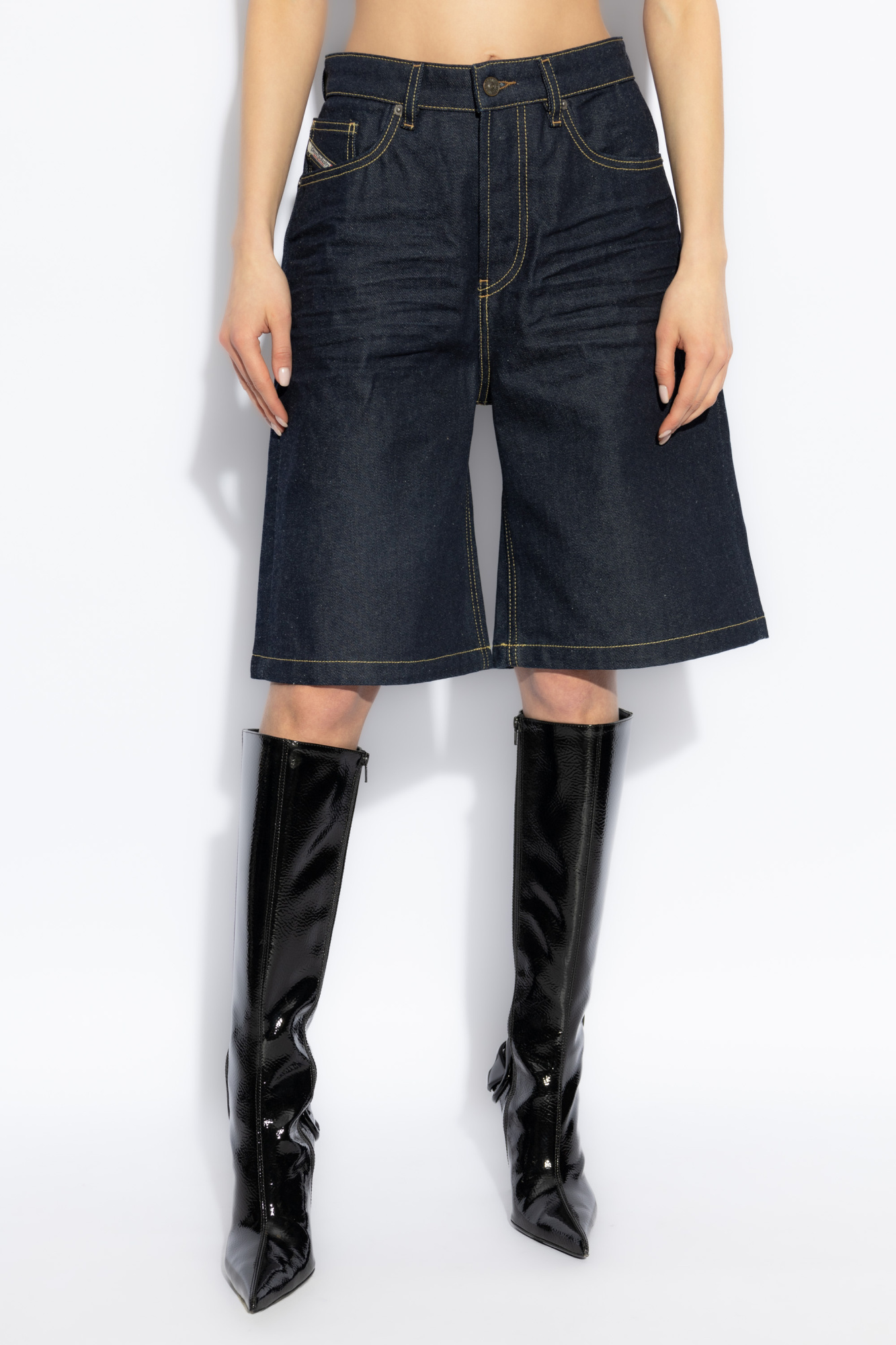 Navy blue Denim shorts DE-SIRE-SHORT Diesel - Vitkac AS